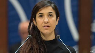 نادیا مراد  یکی از برندگان  جایزه ساخاروف