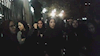 درگیری مأموران سرکوبگر نیروی انتظامی با متحصنان ثامن الحجج مقابل بانک مرکزی در تهران
