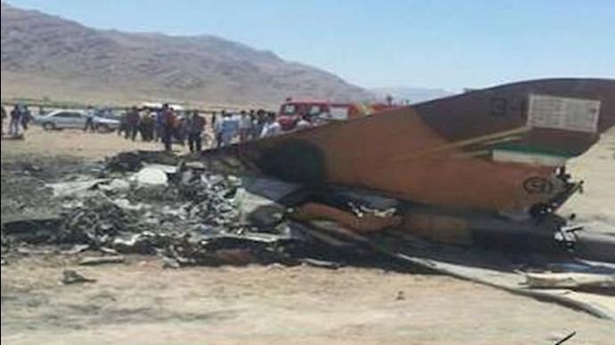 سقوط هواپیمای سپاه درایرانشهر