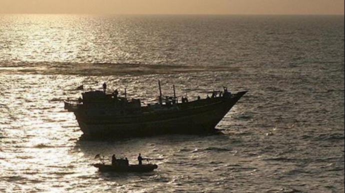 نقض حریم آبهای یمن توسط کشتی رژیم ایران