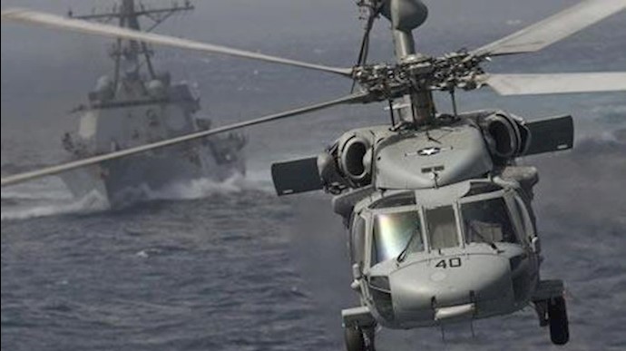 هلیکوپتر MH-60  متعلق به نیروی دریایی آمریکا