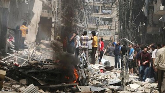 بمباران حلب