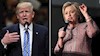 هیلاری کلینتون و دونالد ترامپ