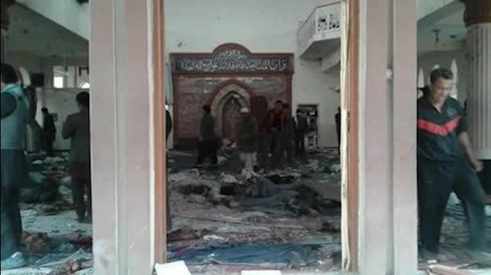 انفجار در مسجد باقرالعلوم افغانستان