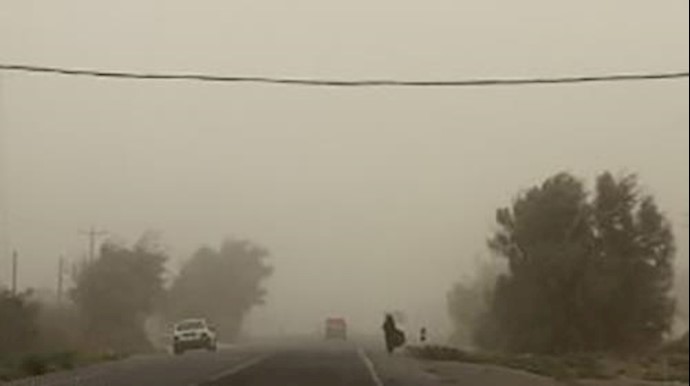 غلظت ذرات معلق در هوای سیستان و بلوچستان 