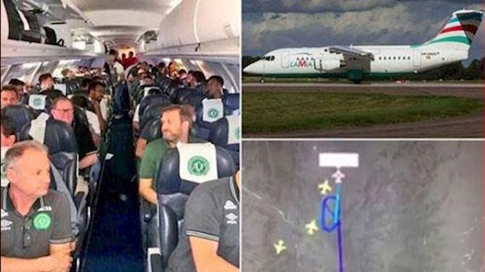 سقوط یک هواپیمای حامل 81 مسافر در کلمبیا