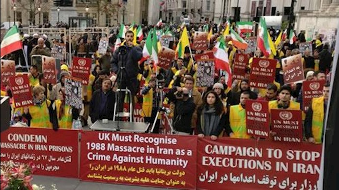 تظاهرات ایرانیان آزاده در اعتراض به قتل عامهای سال 67