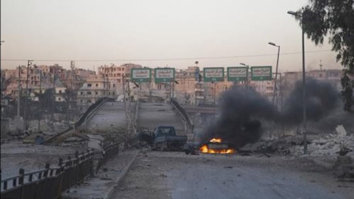 بمباران و درگیری در حلب