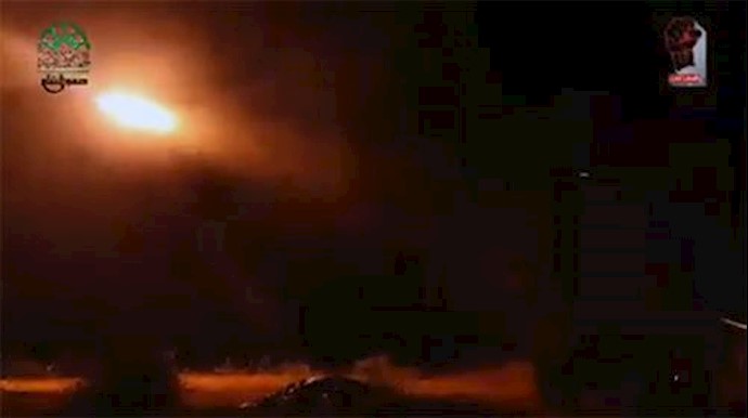عملیات موشکی رزمندگان سوریه در حما و ادلب
