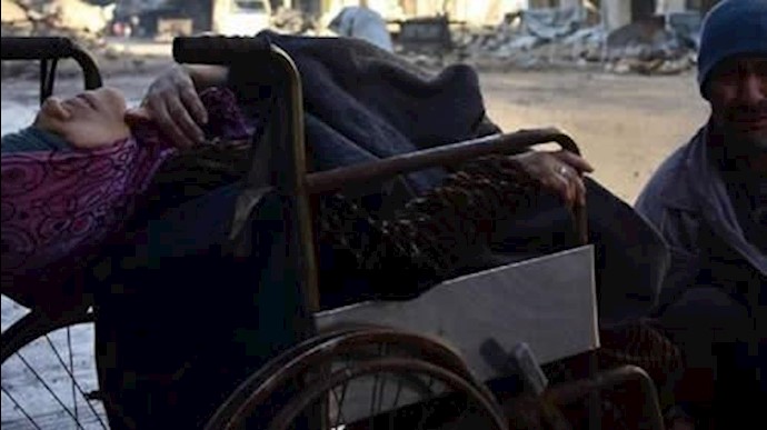مادر حلبی بدنبال پیدا کردن 7 فرزندش در سرما جان داد  