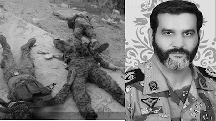 کشته شدن پاسدار حسن اکبری از سرکردگان سپاه پاسداران