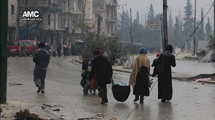 تخلیه مردم حلب- آرشیو 