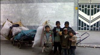 حقوق کودکان کار در زباله های شهرداری تهران