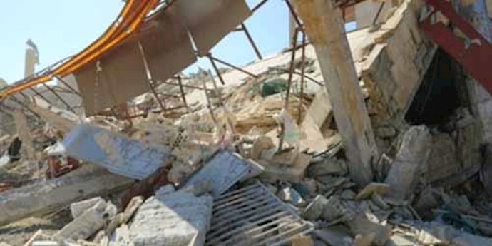 بمباران بیمارستان در سوریه توسط هواپیماهای روسی