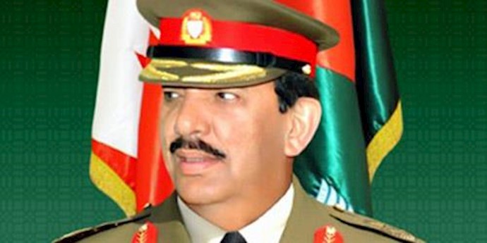 ژنرال شیخ خلیفه بن احمد خلیفه فرمانده ارتش بحرین