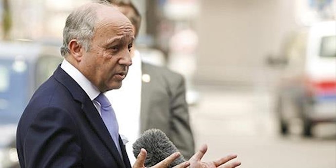 لوران فابیوس وزیرخارجه فرانسه