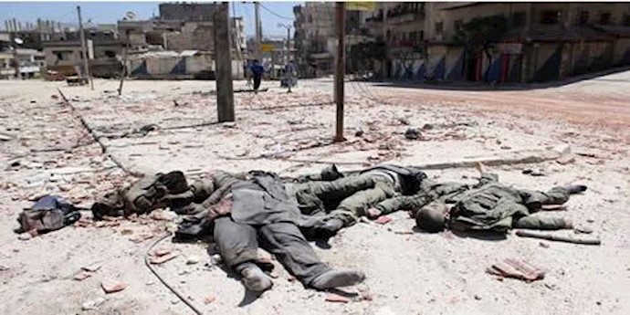 کشته های سپاه پاسداران رژیم  در سوریه - آرشیو
