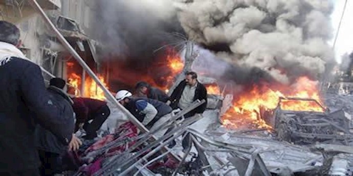 جنایت جنگی پوتین در سوریه، 270 بمباران طی 24ساعت در حومه حلب