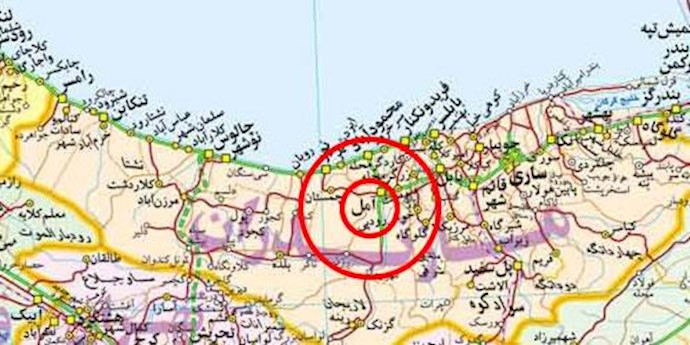 زمین لرزه در آمل