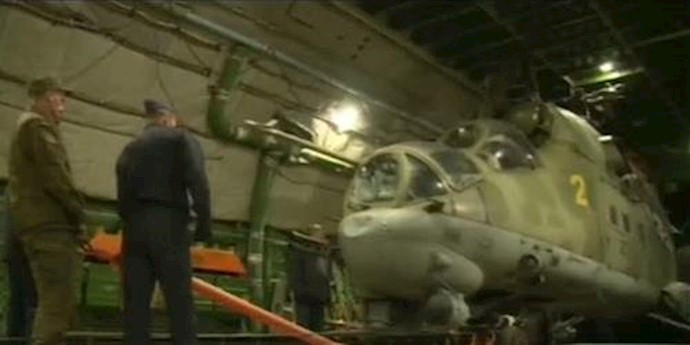 برگرداندن 4 هلیکوپتر تهاجمی روسیه از سوریه به مسکو