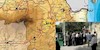 تجمع اعتراضی در نمین اردبیل