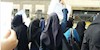 تجمع اعتراضی دانشجویان دختر دانشگاه در تهران - آرشیو