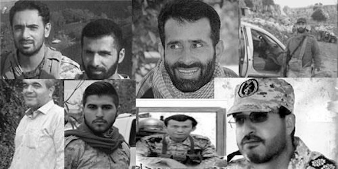 تصاویر کشته های سپاه پاسداران  و مزدوران نیروی تروریستی قدس در سوریه 17فروردین 95 