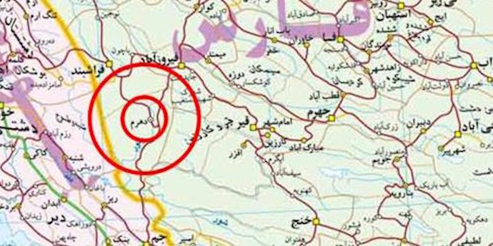 زمین لرزه در دهرم  در استان فارس