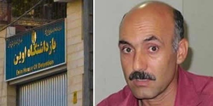 زندانی سیاسی رسول بداقی در زندان اوین 