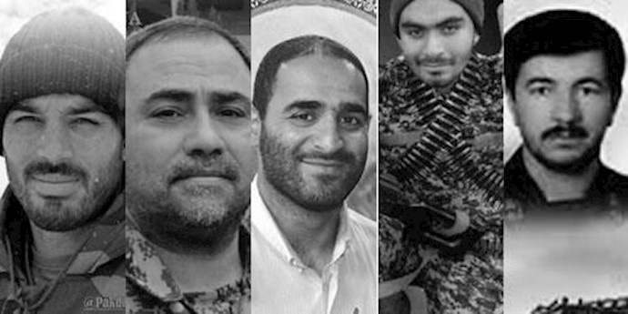فرماندهان و اعضای سپاه پاسداران در سوریه