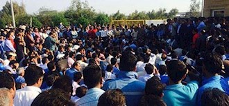 اعتراض کارگران لومینیوم المهدی- بندرعباس