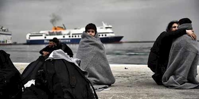 پناهجویان در جزیره لسبوس