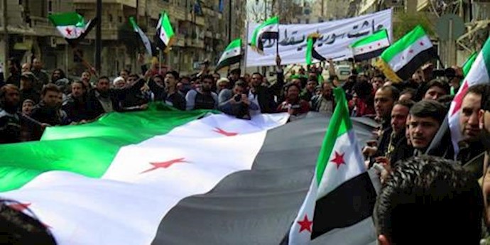 تظاهرات مردم  سوریه علیه اسد