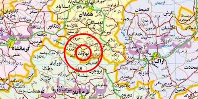 زمین لرزه در نهاوند
