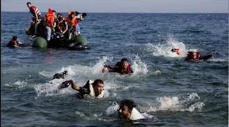 غرق شدن قایق پناهجویان