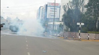 درگیری خونین مخالفان با پلیس کنیا