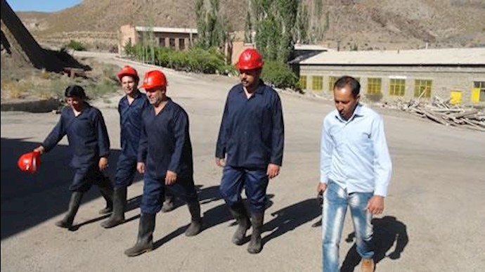 کارگران زغال‌سنگ مناطق کوهبنان