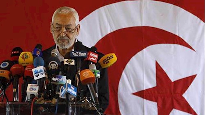 راشد الغنوشی دبیرکل حزب النهضه تونس