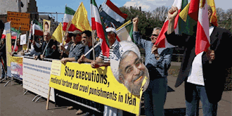 تظاهرات ایرانیان آزاده در هلند