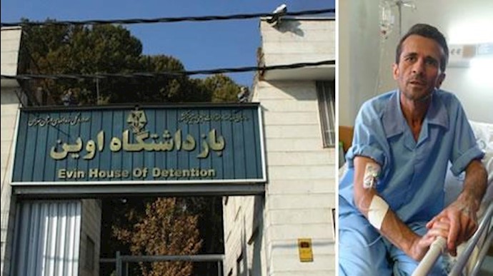 زندانی سیاسی جعفر عظیم ‌زاده در زندان اوین