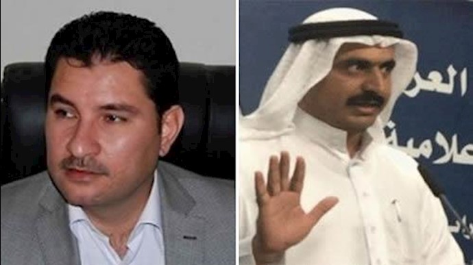 احمد الجربا  و  شاخوان عبدالله، از اعضا  پارلمان عراق 