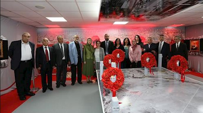 دیدار هیأت عالیرتبه اپوزیسیون سوریه با مریم رجوی