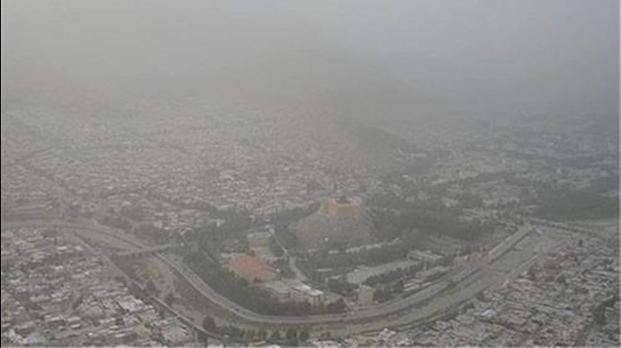 آلودگی هوای استان لرستان