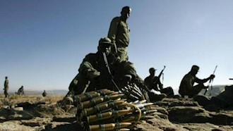نیروهای ارتش اتیوپ در مرز با اریتره