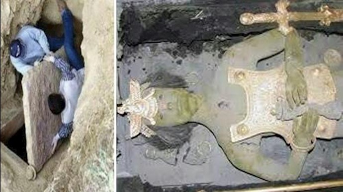 جسد مومیایی شده از دوران مادها در همدان کشف شد