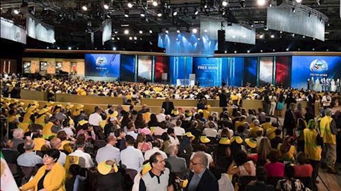 گردهمایی بزرگ مقاومت ایران در پاریس با حضور خانم مریم رجوی