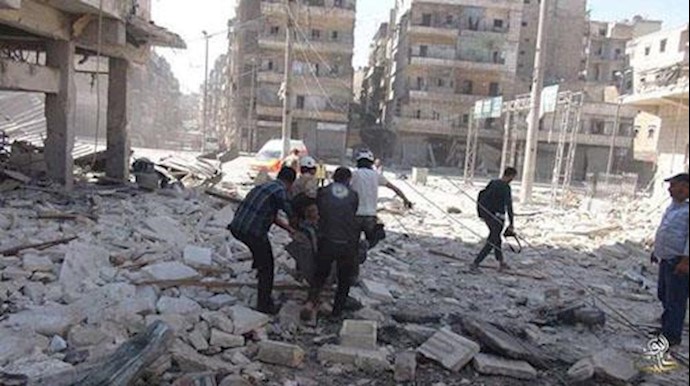 شهید و مجروح در حلب