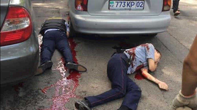 کشته شدن دو پلیس در پایتخت قزاقستان