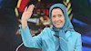 مریم رجوی رئیس جمهور  برگزیده مقاومت در گردهمایی پاریس
