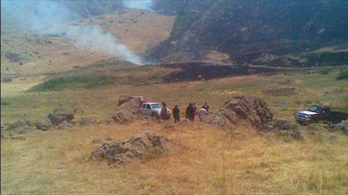 رژیم ایران توابع استان اربیل در منطقه کردستان عراق  را زیر آتشباری قرار داد - آرشيو